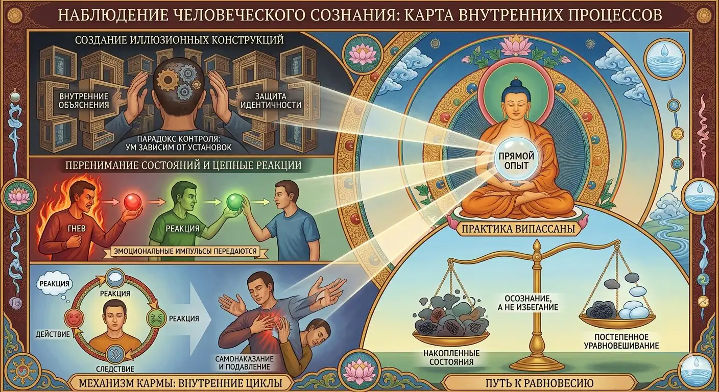 Иллюзии сознания и карма
