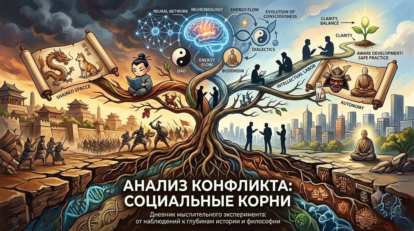 Анализ конфликта социальные корни