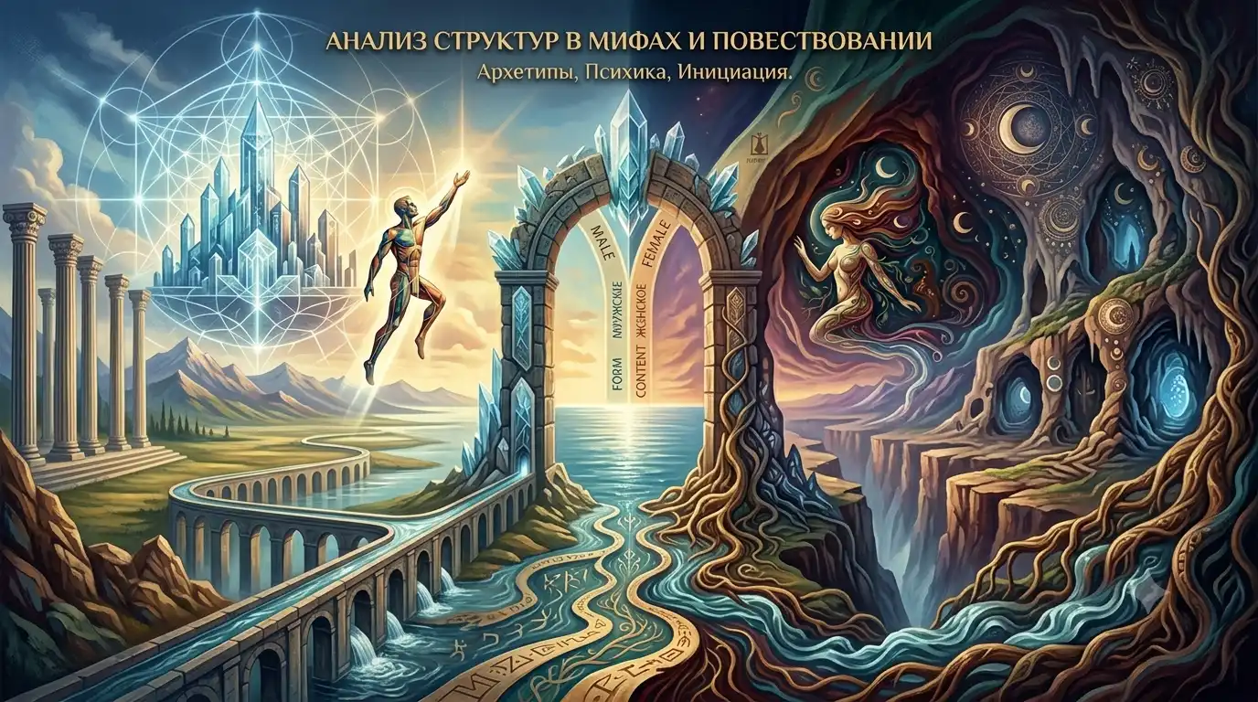 Анализ структур в мифах и повествовании