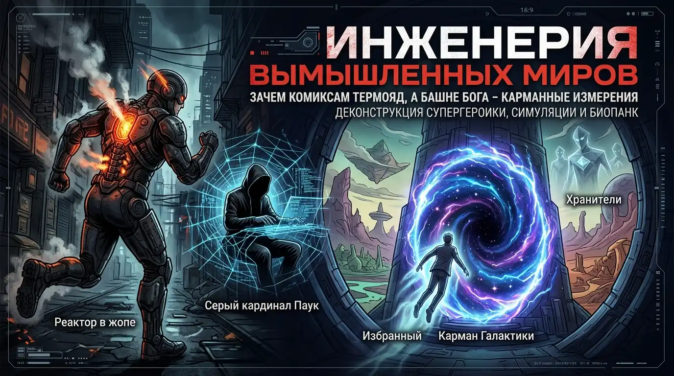 Космическое сито и реактор в жопе: Деконструкция комиксов и азиатского фэнтези